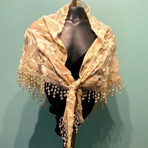 Beige Scarf